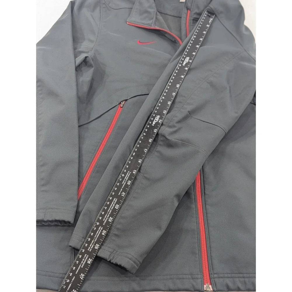 Vintage Nike Team Wet Weather Mid weight‎ Jacket Zip Up Oklahoma Sooners Mens L